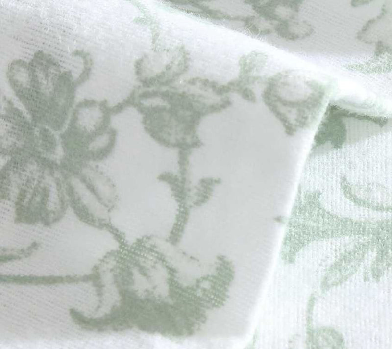 Laura Ashley Brinna Hemlock Green Flannel Kingheet Set — View 3