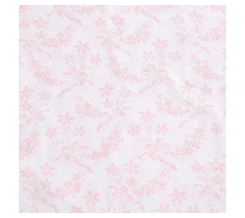 Laura Ashley Antoinette Pink Cotton Percale Twin Sheet Set — View 5
