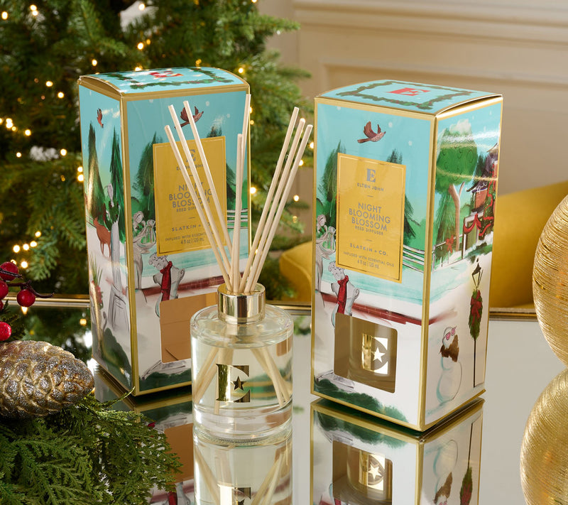 Elton John by Slatkin + Co S/2 Diffusers Night Blooming Blossums — Main view