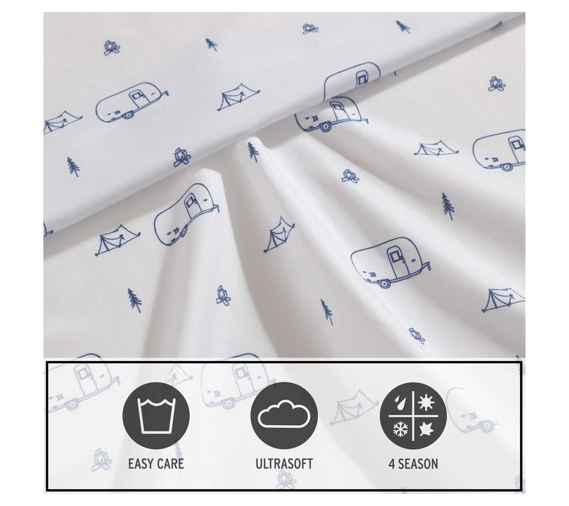 Eddie Bauer Kids Travel Trailer Twin Xl Sheet Set — View 6
