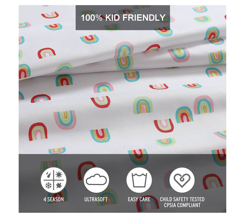 Eddie Bauer Kids Sunnyvale Rainbow Queen Sheetet — View 6