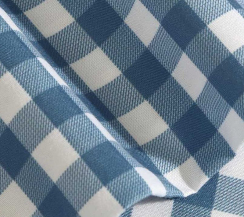 Eddie Bauer Kids Preston Check Blue Queen SheetSet — View 4