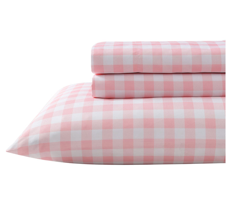 Eddie Bauer Kids Poppy Plaid Pink Twin Xl SheetSet — View 10