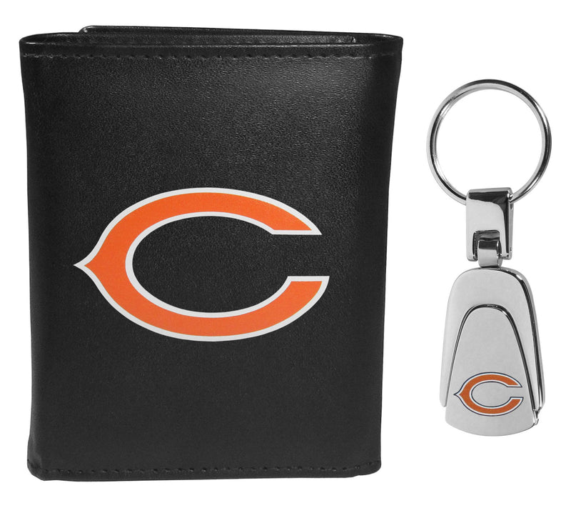 Siskiyou Sports NFL Tri-fold Wallet & Steel KeyChain — View 4