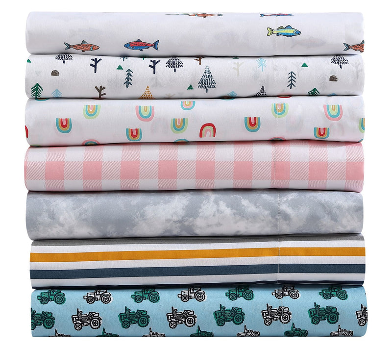 Eddie Bauer Kids Little Rider Blue Twin Xl Sheet Set — View 8