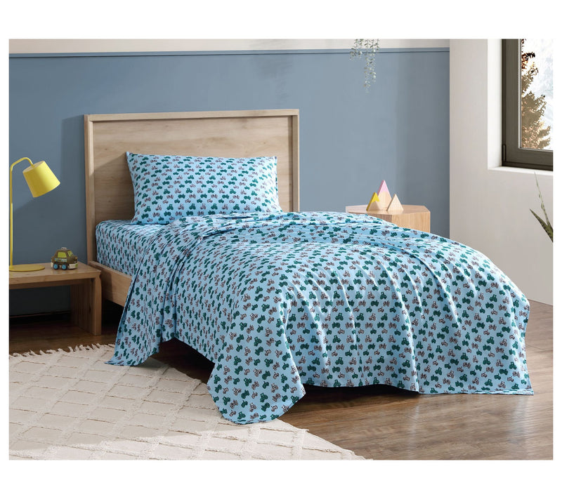 Eddie Bauer Kids Little Rider Blue Twin Xl Sheet Set — View 2