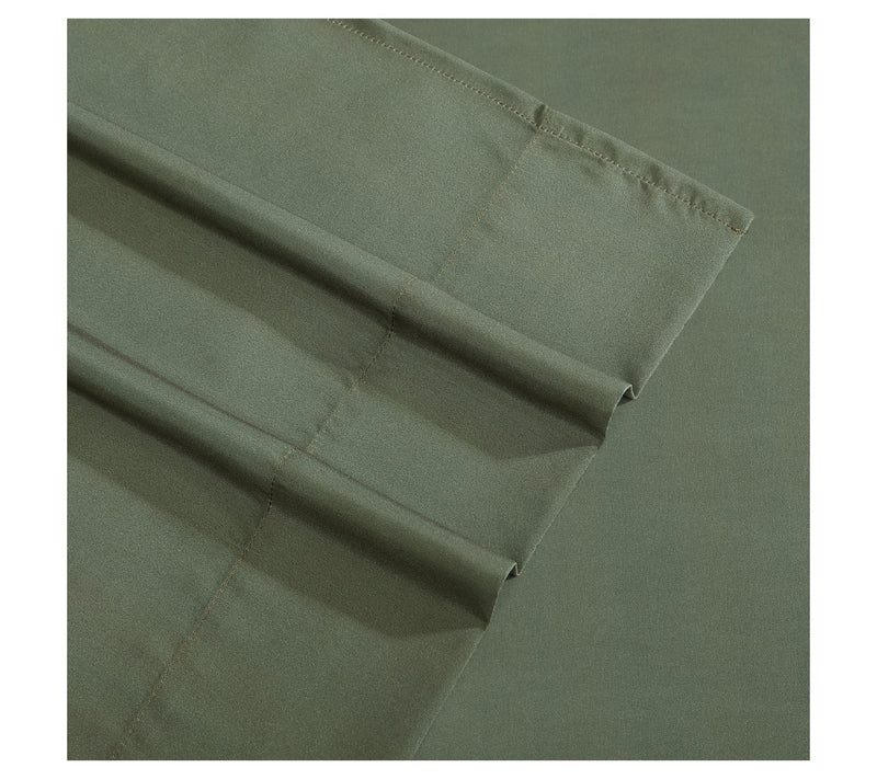 Eddie Bauer Logan Collection Green 6-Piece FullSheet Set — View 4