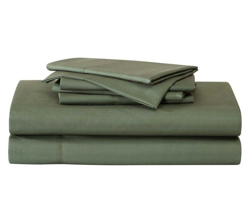 Eddie Bauer Logan Collection Green 6-Piece KingSheet Set — Main view