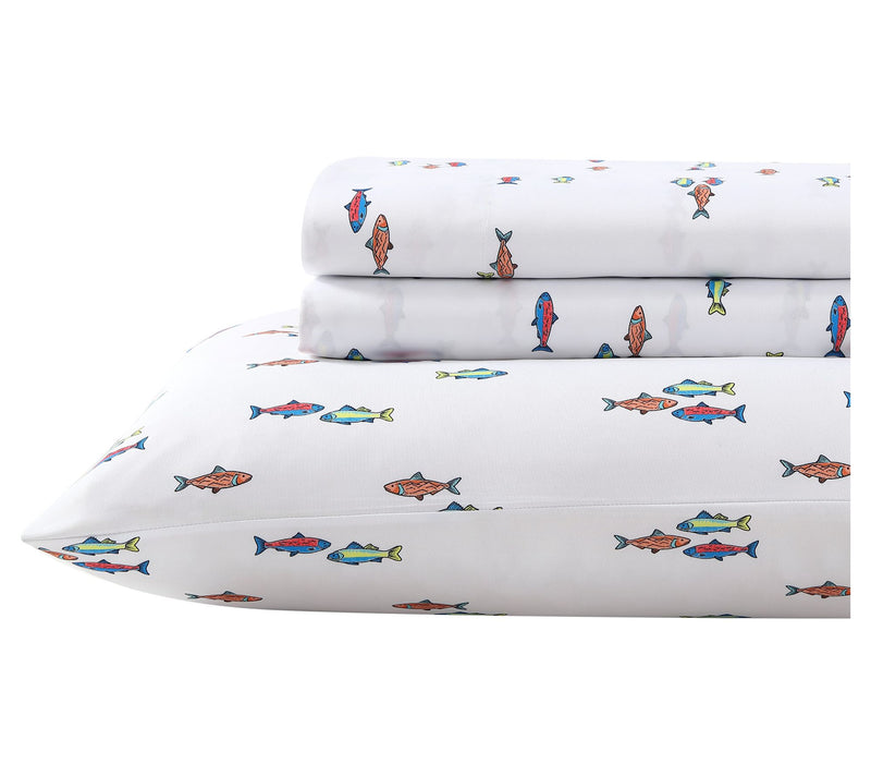Eddie Bauer Kids Fish Lake Twin Xl Sheet Set — Main view