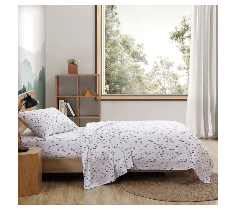 Eddie Bauer Kids Dreamland Green Queen Sheet Set — View 3