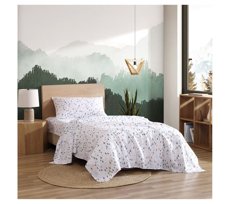 Eddie Bauer Kids Dreamland Green Queen Sheet Set — View 2