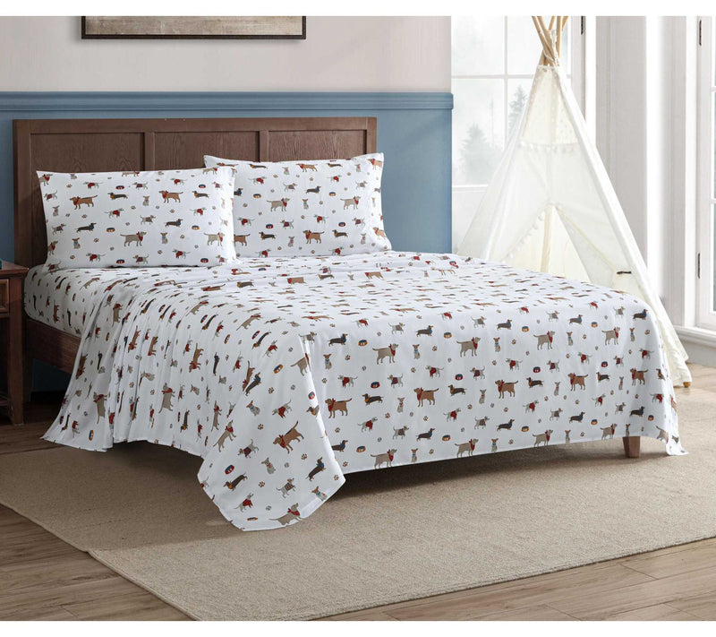 Eddie Bauer Kids Buddy And Friends Brown Full Sheet Set — View 10