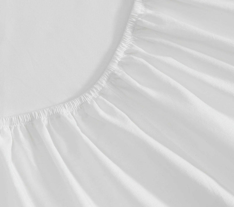 Eddie Bauer Off White Cotton Percale Full SheetSet — View 3