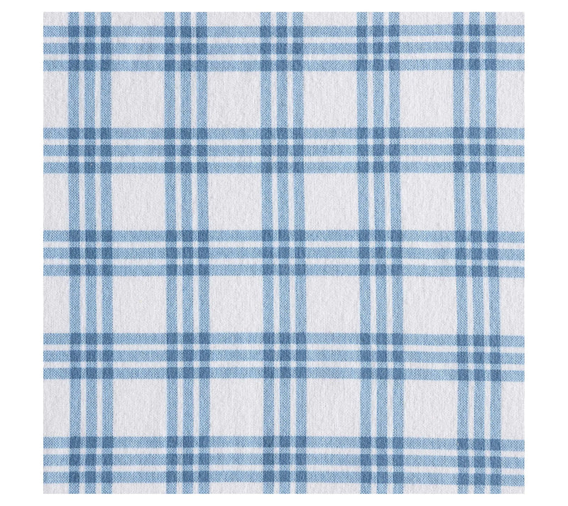 Eddie Bauer Arrowhead Blue Cotton Flannel QueenSheet Set — View 5