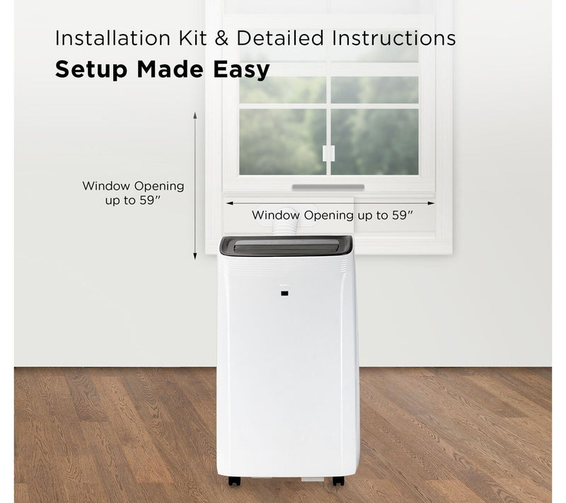 TCL 10,000 BTU SACC Smart Portable Air Conditioner — View 6