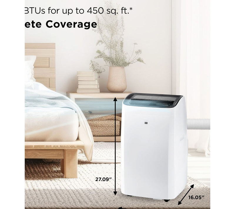 TCL 10,000 BTU SACC Smart Portable Air Conditioner — View 3