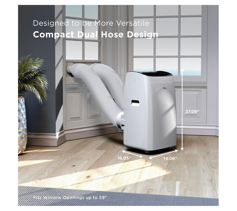 TCL 10,000 BTU Q-Series Dual Hose Portable AirConditioner — View 5