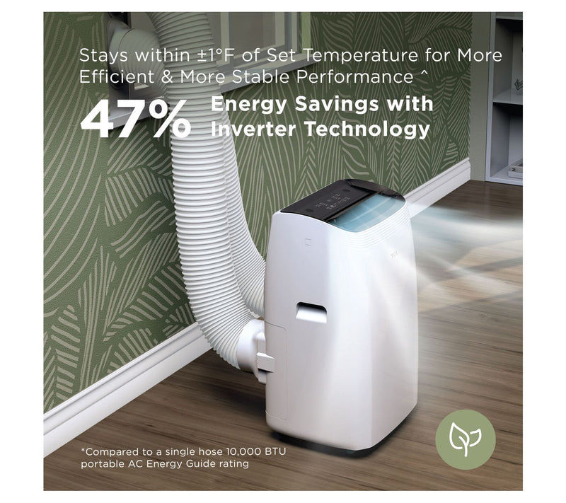 TCL 10,000 BTU Q-Series Dual Hose Portable AirConditioner — View 6