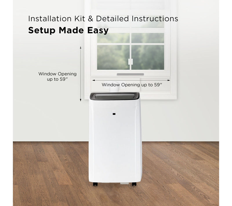 TCL 8,000 BTU SACC Smart Portable Air Condition — View 6