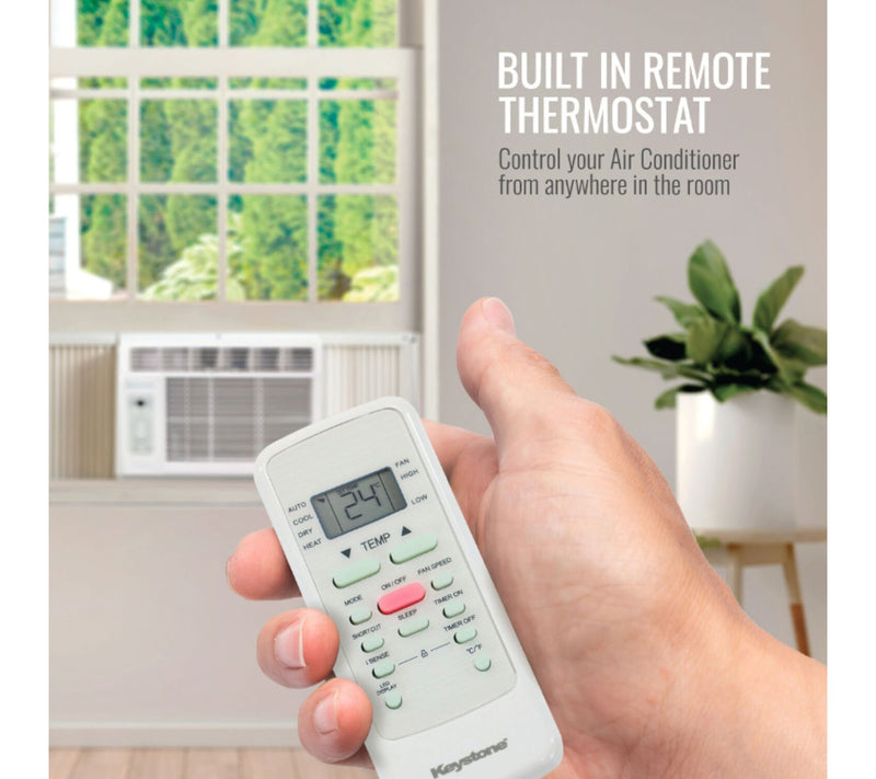 Keystone 5,000 BTU Window-Mounted Air Conditioner — View 5