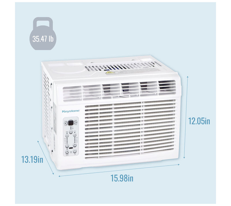 Keystone 5,000 BTU Window-Mounted Air Conditioner — View 2
