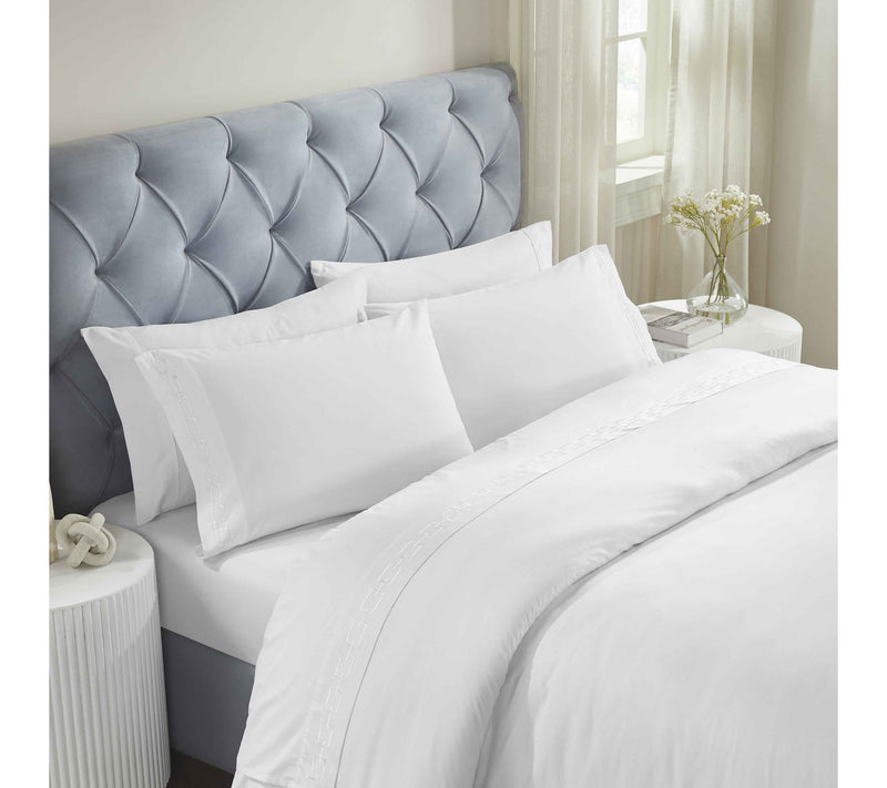 Superior Chain Links Cotton Sheet Set, Cal/King — View 12