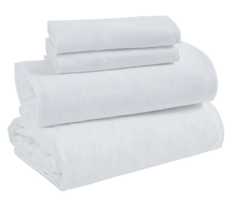 Superior Rome Flannel Solid Sheet Set, Full — View 5
