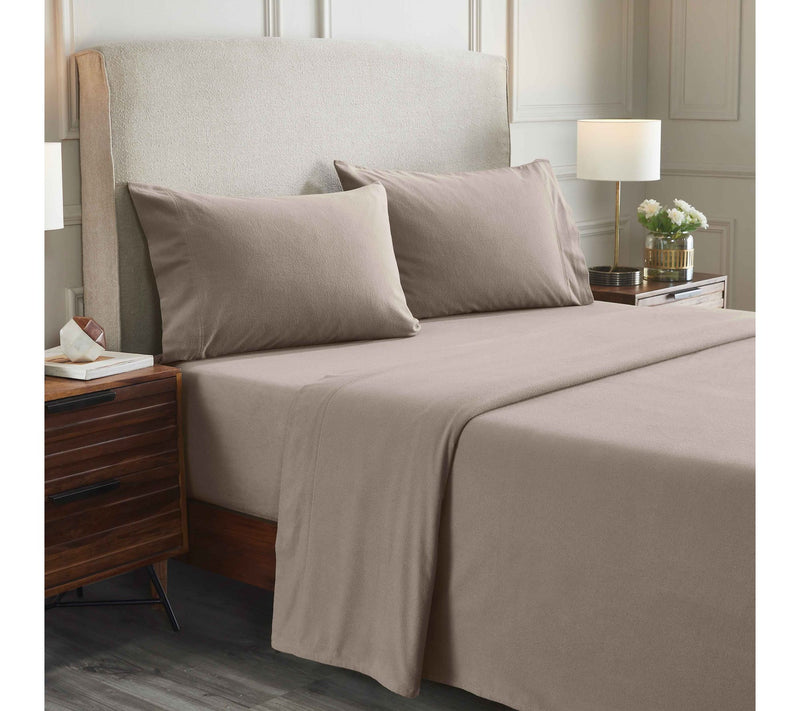 Superior Rome Flannel Solid Sheet Set, Full — View 11