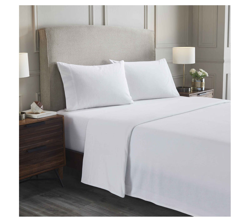 Superior Rome Flannel Solid Sheet Set, King — View 14