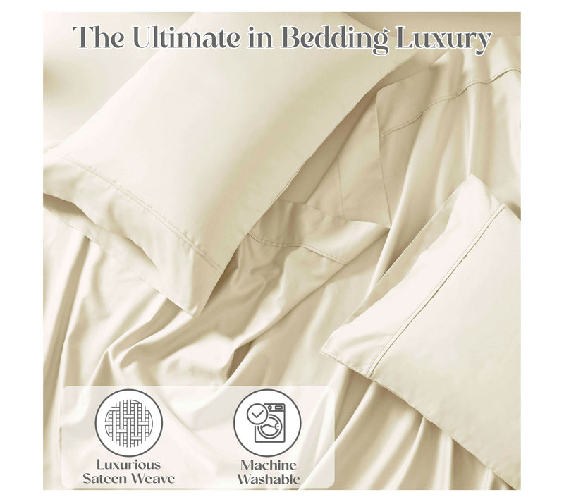 Superior 1500-TC Cotton Blend Solid Sheet Set,Twin/XL — View 7