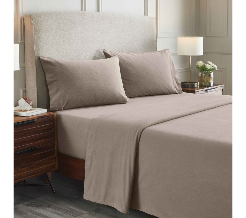 Superior Rome Flannel Solid Sheet Set, Twin — View 11