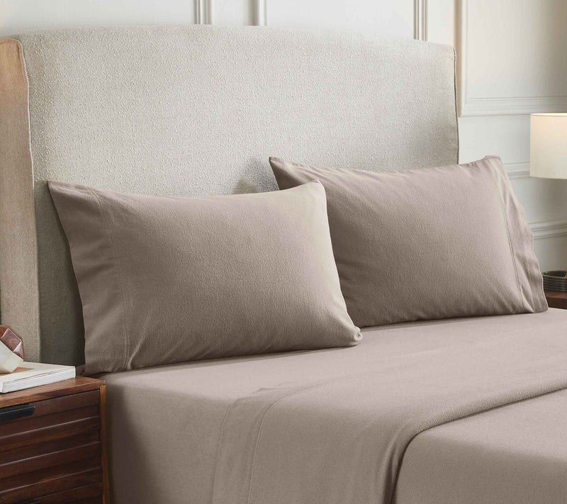 Superior Rome Flannel Solid Sheet Set, Twin — Main view