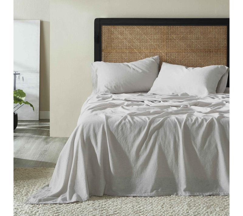 Superior Cotton Linen Blend Sheet Set, Twin/XL — View 13