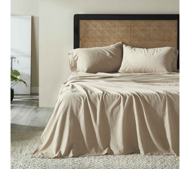 Superior Cotton Linen Blend Sheet Set, Twin/XL — View 14