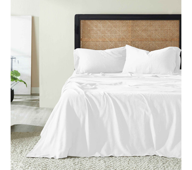 Superior Cotton Linen Blend Sheet Set, Twin/XL — View 15