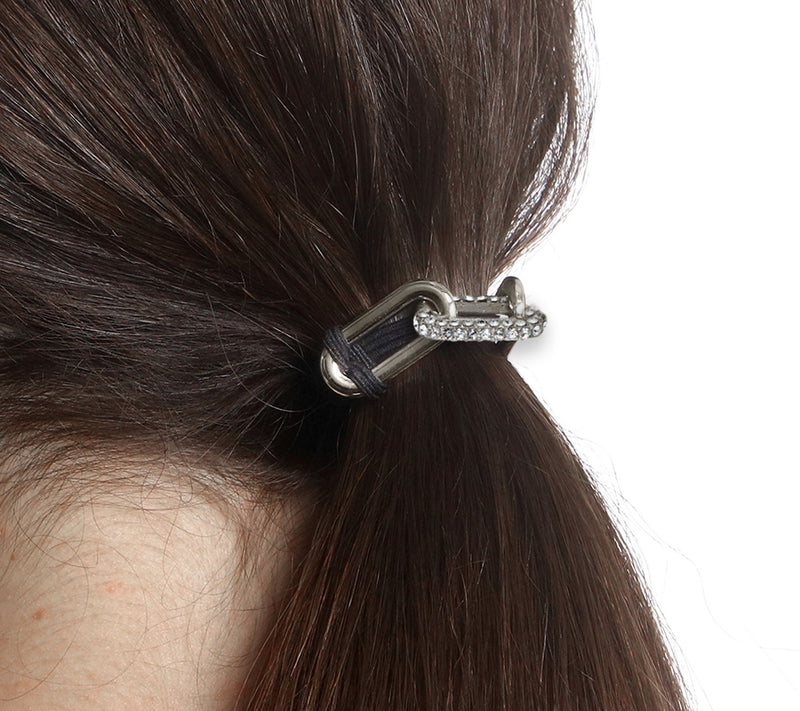 Maya J Jewelry S/9 Designer Hair Ties/ Bracelets with Crystals — View 5