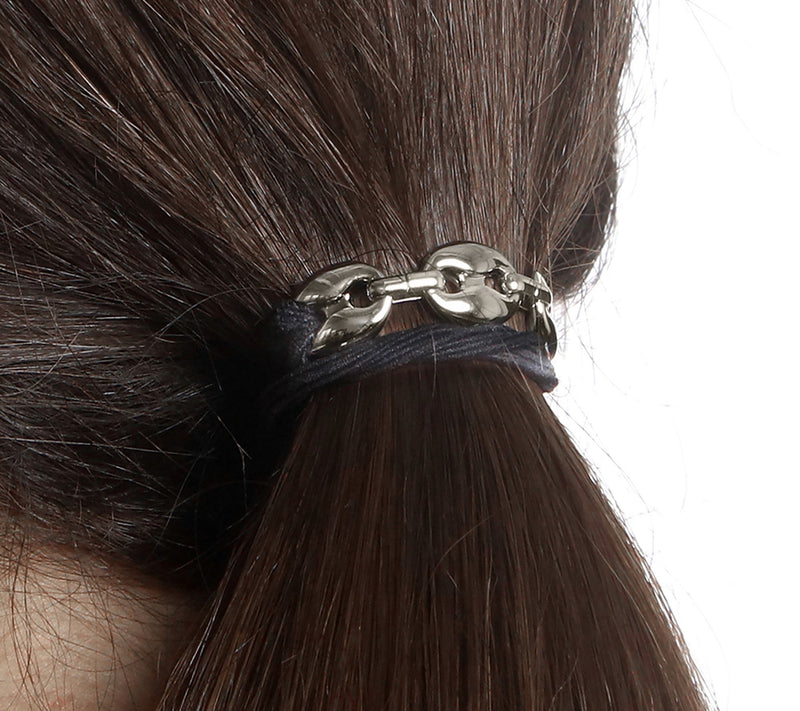 Maya J Jewelry S/9 Designer Hair Ties/ Bracelets with Crystals — View 7