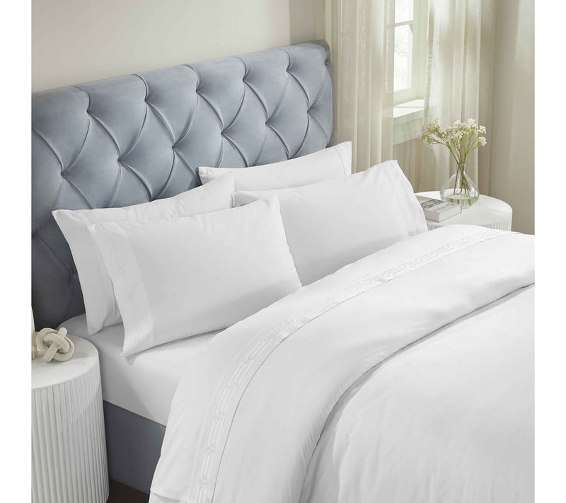 Superior Harrison Cotton Embroidered Sheet Set,Queen — View 14