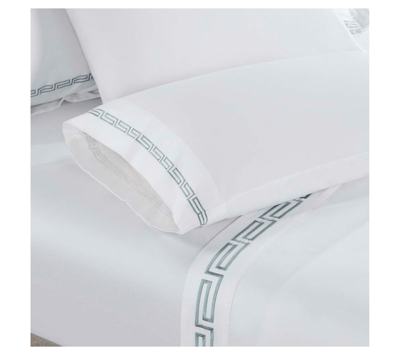 Superior Harrison Cotton Embroidered Sheet Set,Queen — View 5