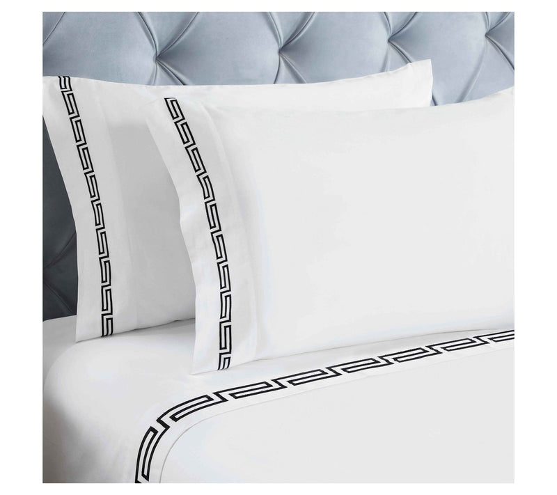 Superior Harrison Cotton Embroidered Sheet Set,King — View 2