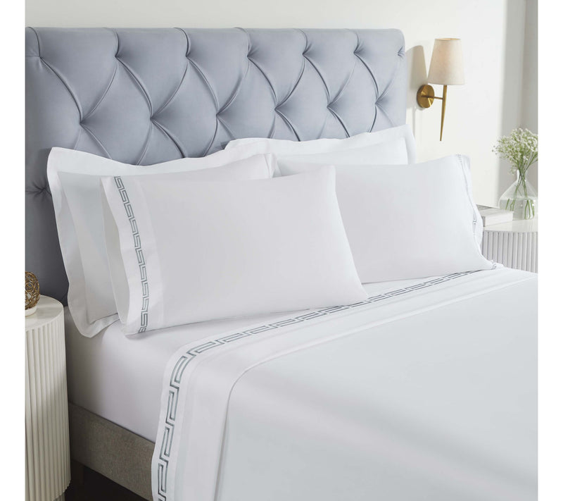 Superior Harrison Cotton Embroidered Sheet Set,King — View 13