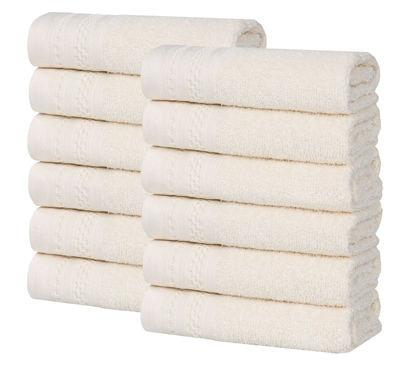 Superior Honeycomb Waffle Border Cotton Face Towel Set — View 20