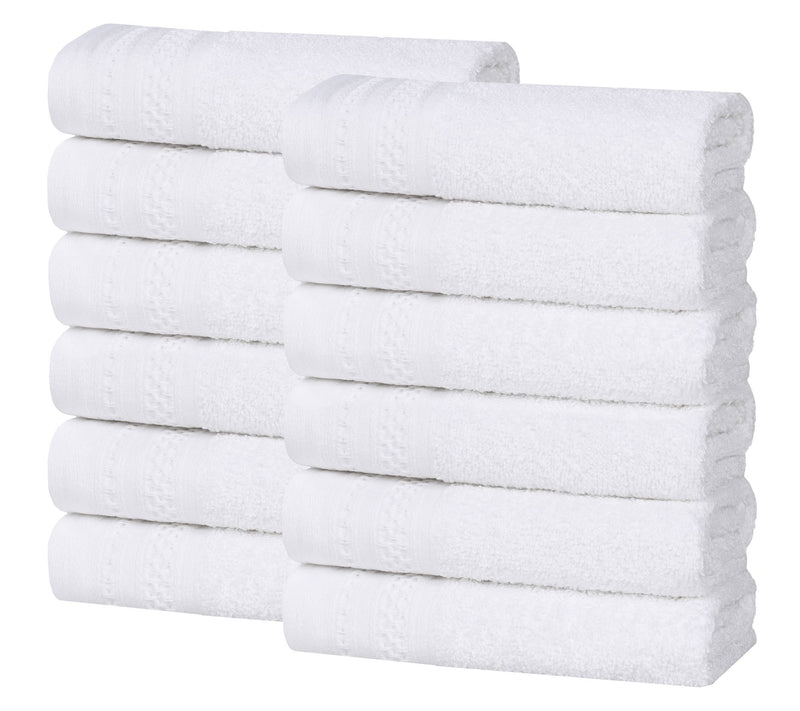 Superior Honeycomb Waffle Border Cotton Face Towel Set — View 23