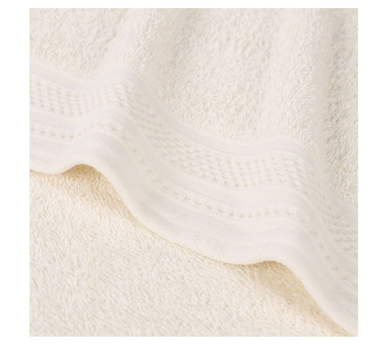 Superior Honeycomb Waffle Border Cotton Face Towel Set — View 3