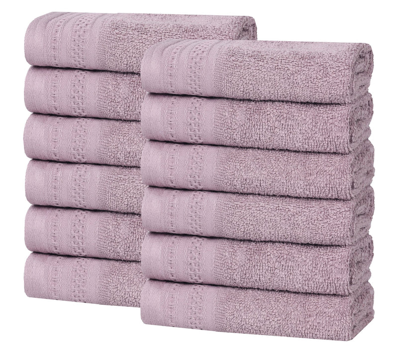 Superior Honeycomb Waffle Border Cotton Face Towel Set — View 25