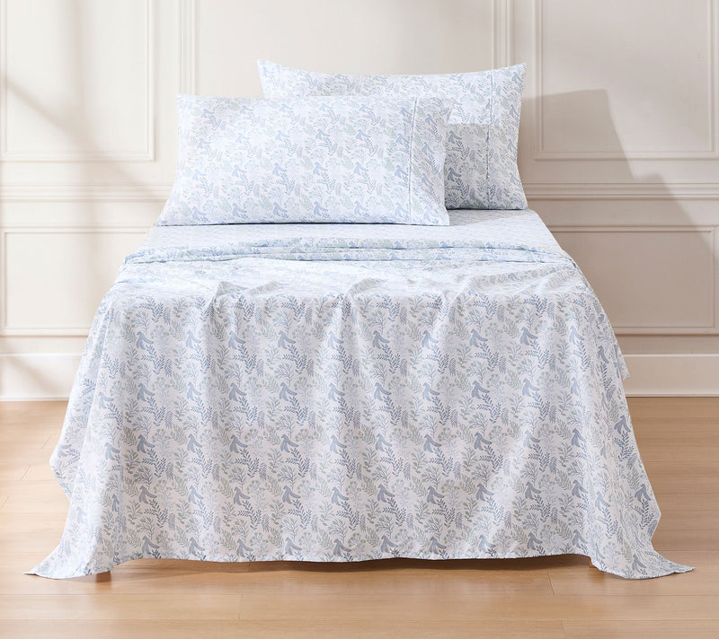 Lush Decor Botanical Leaf and Floral Sheets 4PcTwin, Twin-XL — Main view