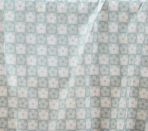 Lush Decor Daisy Checkered Sheet Set Aqua 6Pc Set Queen — View 9