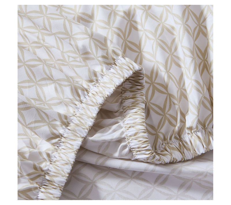 Lush Decor Eternity Sheet Set Neutral 4Pc Set Twin, Twin-XL — View 6