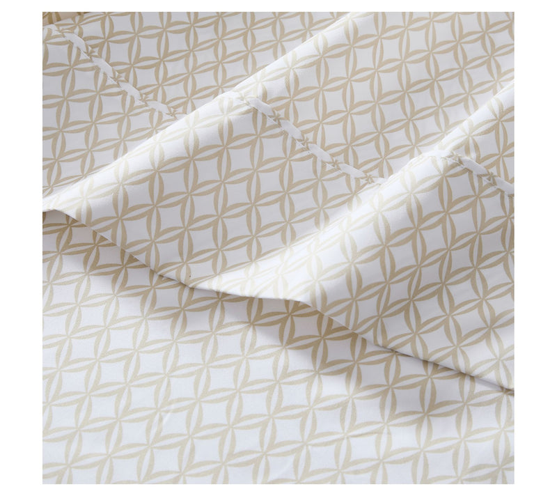 Lush Decor Eternity Sheet Set Neutral 4Pc Set Twin, Twin-XL — View 5