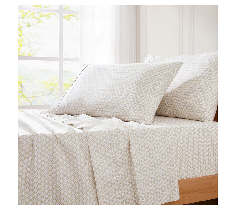 Lush Decor Eternity Sheet Set Neutral 4Pc Set Twin, Twin-XL — View 3